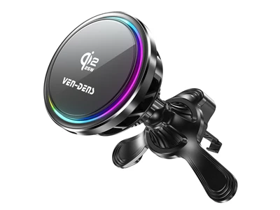 Ven-Dens Qi2 25W 無線車用充電器 (黑色) #VD-WLC028-Black
