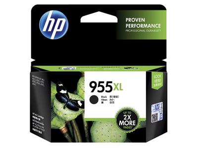 HP 955XL 黑色原廠墨盒 (高用量) #L0S72AA