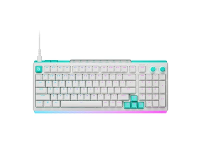 Logitech G G512 X 98 類比機械雙軸有線電競鍵盤 (線性軸 - 白色) #920-014011