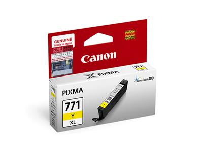 Canon CLI-771XL Y 原廠黃色墨水盒 (高用量)