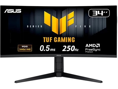 ASUS TUF WQHD VG34WQML5A 34" 250Hz Curved 曲面電競顯示器