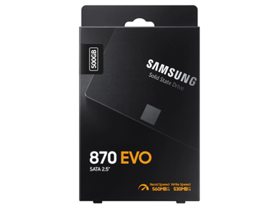 Samsung 870 Evo 500Gb 2.5" SATA SSD #Mz-77E500