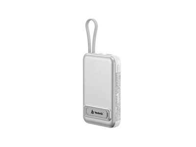 Hedonic P721P PD3.0 10000mAh Magnetic Power Bank w/Usb-C Cable 2port White #81080(QR,CCC)