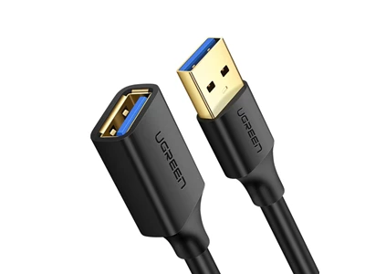Ugreen US129 1.6ft/0.5metre Usb-A to Usb-A-Female Usb3.0 Extension Cable #30125