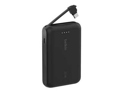 Belkin BoostCharge 10K 行動電源連充電線 (黑色) #BPB021fqBK (CCC)