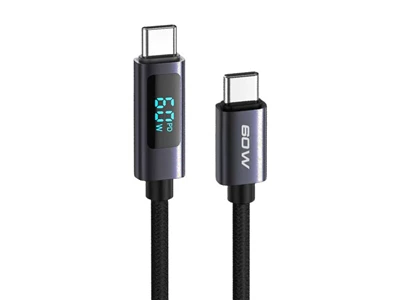 2theMax JE80PD 3ft/1metre Usb-C to Usb-C Cable PD (60W) (Black) #JE80PD