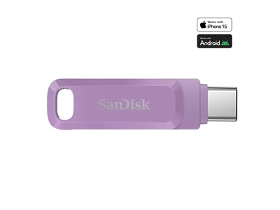 Sandisk Ultra-DualDrive_Go 128Gb Usb3.x Flash Drive w/Type-C (Purple) #sDDDC3-128g-g46L (平行進口)