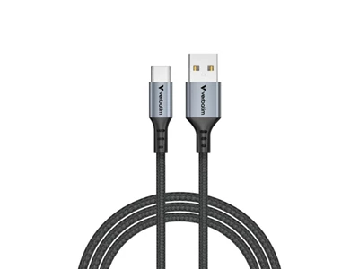 Verbatim 4ft/1.2metre Usb-A to Usb-C Cable (Black) #31843