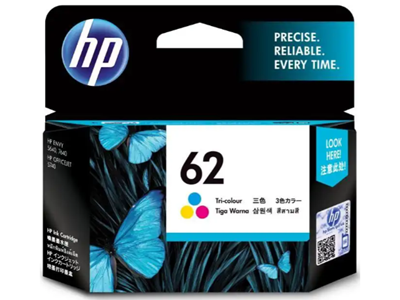 HP 62 Color Ink Cartridge #C2P06AA