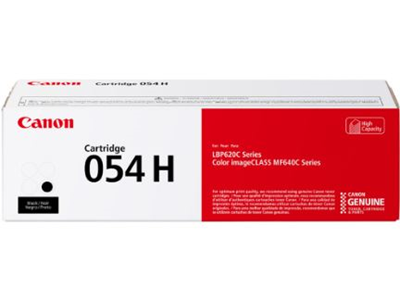 Canon 054H Black Toner Cartridge (High Capacity) #3028C003AA01