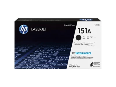 HP 151A Black Toner Cartridge #W1510A
