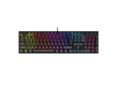 Dragon War Gaming RGB Mechanical Corded Keyboard 青軸 - Usb (Black) #GK-017