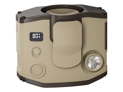 Lemoistar 充電寶強風掛腰手提風扇 (卡其色) #Limo-FB4