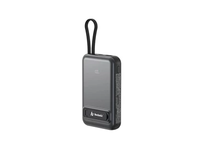 Hedonic P721P PD3.0 10000mAh Magnetic Power Bank w/Usb-C Cable 2port Black #81079(QR,CCC)