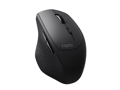 Rapoo MT550L Multi-mode Wireless Mouse - BT+Usb w/Rechargeable+Multi-device (Black) #12764