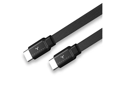 2theMax FF210C 1米 Usb-C to Usb-C 60W 充電線 (黑色) #FF210C_Black