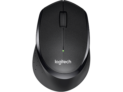 Logitech M331 無線靜音滑鼠 (黑色)