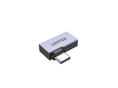 Unitek USB-C 公對母 90°度 轉換器 PD240W #A1040GY01