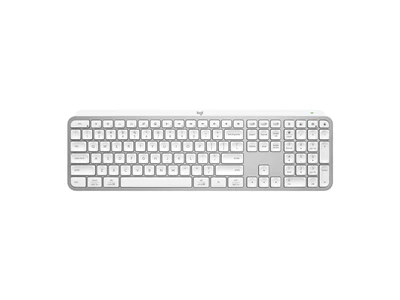 Logitech MX Keys S 無線高階美式英文鍵盤 (珍珠白) #920-011564