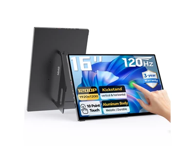 Intehill T16PB 16" 120Hz iPS Portable Touch Monitor HDMI+Usb-C #MO-IT16PB