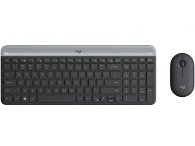 Logitech MK470 中文無線滑鼠鍵盤組合 (黑色) #920-009184