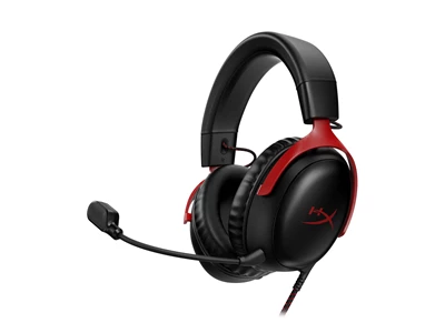 HyperX Cloud III DTSX Wired Headset 頭戴式 有線電競耳機 (Red) #727A9AA