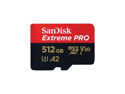 Sandisk Extreme Pro 512Gb MicroSDXC UHS-I Card #SDSQXCD-512G