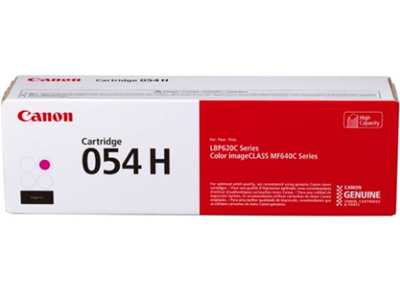 Canon 054H Magenta Toner Cartridge (High Capacity) #3026C003AA01
