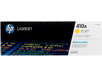 HP 410A Yellow Toner Cartridge #CF412a