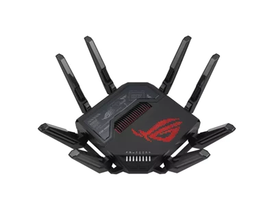 Asus ROG Rapture GT-BE98 BE25000 QuadBand Router w/1x10G+4x 2.5Giga LAN 1xUsb3.0+1xUsb2.0 #NE-AGBE98