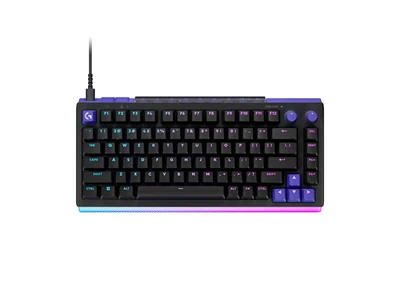 Logitech G G512 X 75 類比機械雙軸有線電競鍵盤 (線性軸 - 黑色) #920-013943