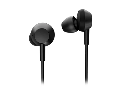 Philips TAE5008 Stereo In-Earphone w/Mic+Volume Usb-C (Black) #TAE5008bK/00