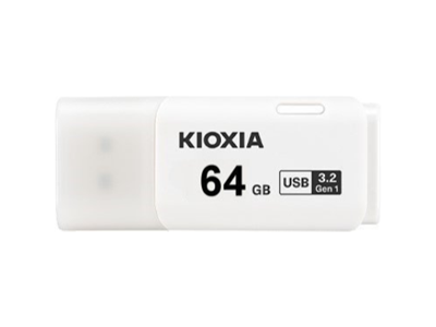 KIOXIA U301 64Gb Usb3.2 Flash Drive (White)