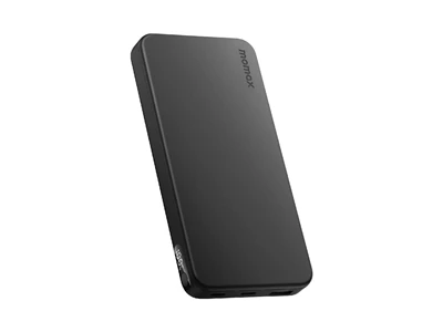 MOMAX 1-Power Vital 10000mAh Power Bank 3port Black #IP155LSD (QR,CCC)