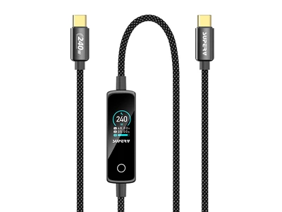 SuperV RT240 1.2米 240W USB-C to USB-C 充電數據線 #RT240