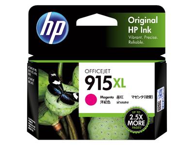 HP 915XL 洋紅色原廠墨盒 (高用量) #3YM20AA