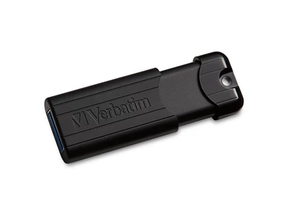 Verbatim Pinstripe 64Gb Usb3.2 Flash Drive (Black) #49318