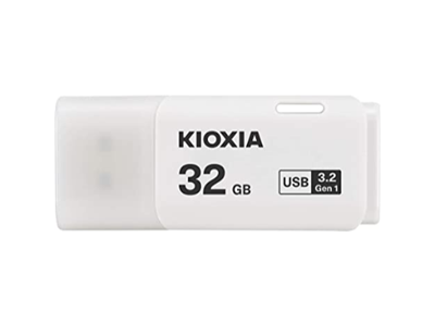 KIOXIA U301 32Gb Usb3.2 Flash Drive (White)
