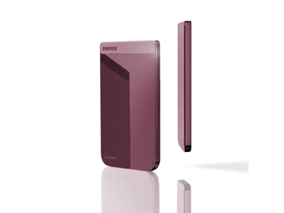 MOMAX 1-Power S.Pass Air 5000mAh 磁吸行動電源（酒紅色）#IP180R