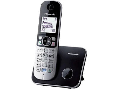 Panasonic KX-Tg6811 1.8" LCD 1-Handset Cordless DECT Phone (Black) #KX-Tg6811HKb
