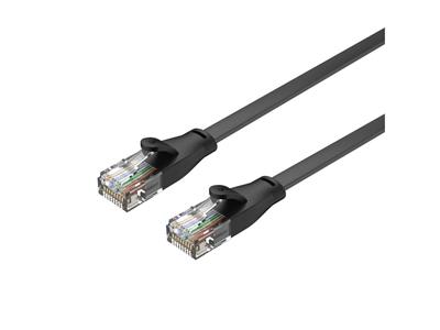 Unitek Cat.6 Flat Ethernet Cable 2m 6.6ft (Black) #C1810gbK