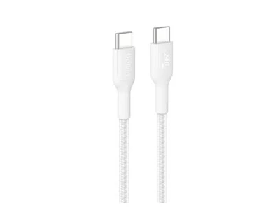 Belkin BoostCharge Pro 3ft/1metre Usb-C to Usb-C Cable PD (240W) (White) #CAB025FQ1WH