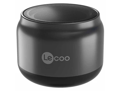 Lecoo Ds106_Pro Portable Speaker Bluetooth V5.x w/Mic Rechargeable (Black) #Ds106Pro