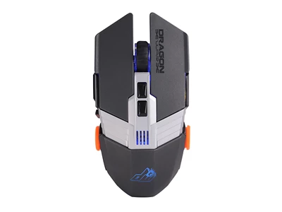 Dragon War G22 Lancer Pro RGB 重量調節電競滑鼠 (黑色) #ELE-g22