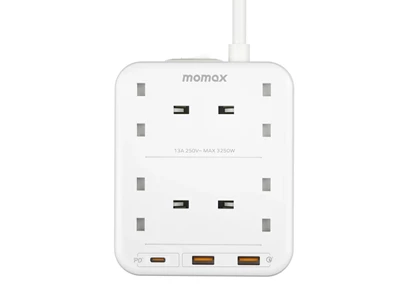 MOMAX OnePlug PD20W 2A1C 4Head Surge Protection Power Strip #US3UKw