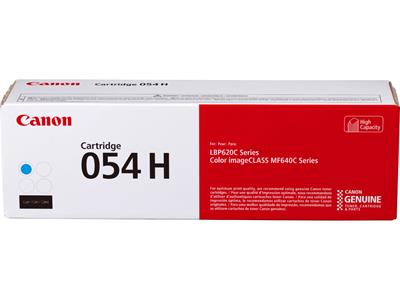 Canon 054H+Sticker Cyan Toner Cartridge (High Capacity) #3027C003AA01