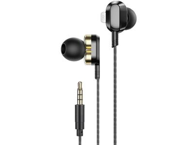 HP DHE-7003 Stereo In-Earphone (Black)