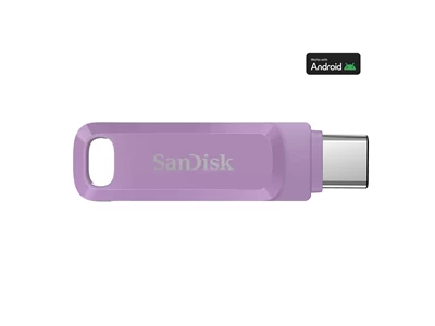 Sandisk Ultra-DualDrive_Go 512Gb Usb3.x Flash Drive w/Type-C (Purple) #SDDDC3-512G-G46L